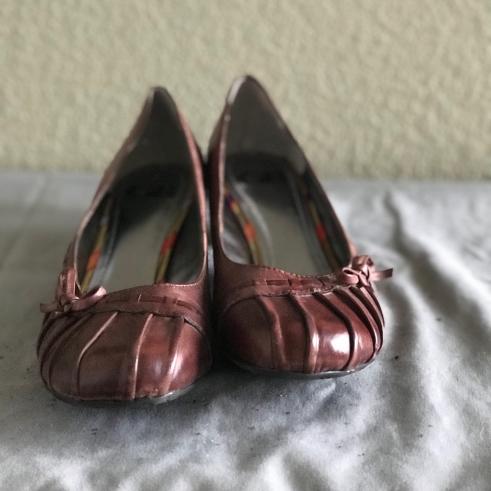 Burgundy heels